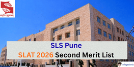 SLS Pune SLAT 2026 Second Merit List Released